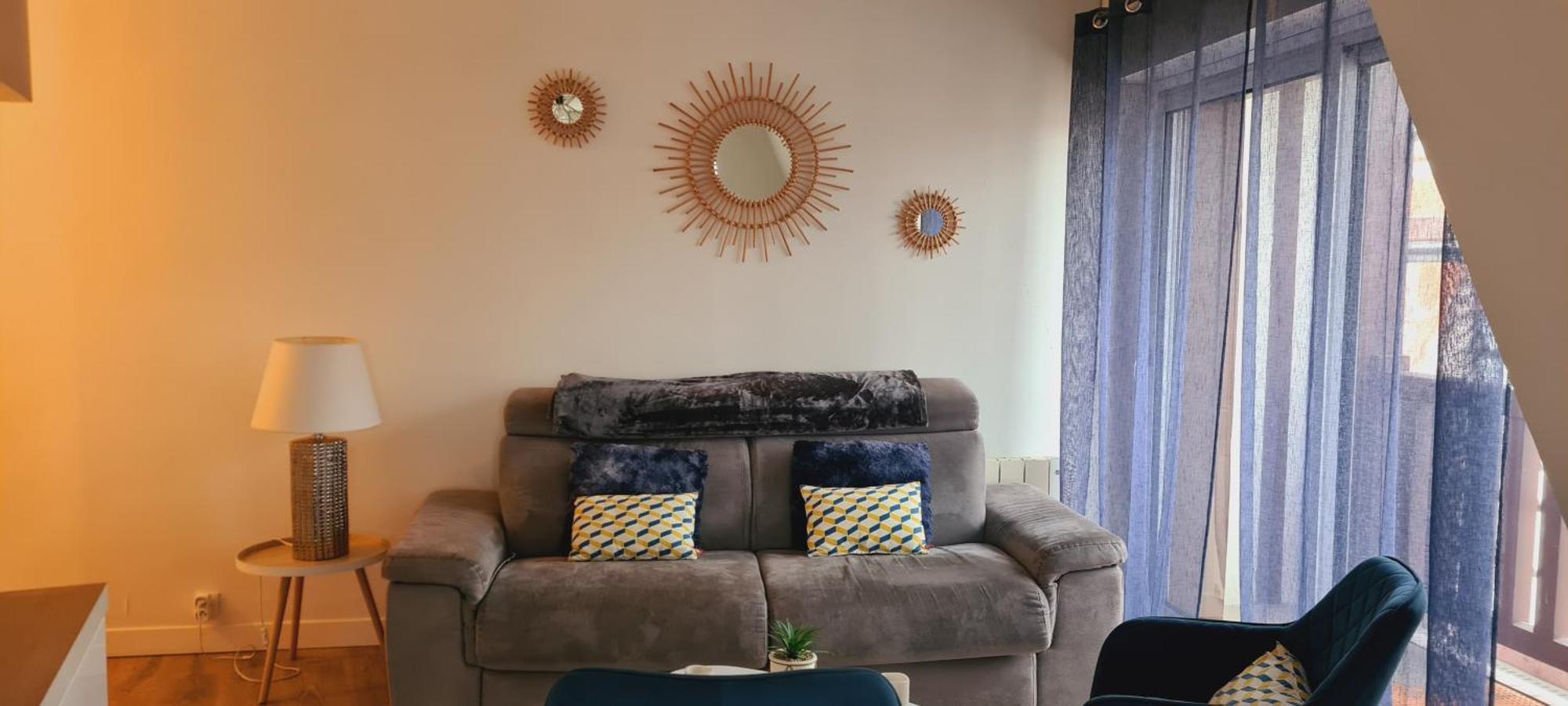 Duplex Au Coeur De Deauville Avec Vue Imprenable Et Parking Prive 외부 사진
